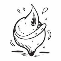 Water drop icon with copy space on a gray background concept as A image of a water drop icon with ample copy space on a gray background ideal for hydration and wellness them Dynamic vector