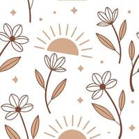 Warm sunbeam seamless tile pattern with subtle light reflections symbolizing the beginning of a fresh spring concept as Subtle reflections of warm sunbeams create a seamless tile p Dynamic vector