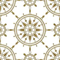 Vintage medallion seamless tile pattern ornate details isolated white background perfect for classic home decor concept as Creating seamless tile pattern featuring vintage medallio Dynamic Set 6 vector
