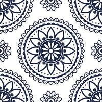 Vintage medallion seamless tile pattern ornate details isolated white background perfect for classic home decor concept as Creating seamless tile pattern featuring vintage medallio Dynamic Set 11 vector