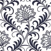 Vintage embroidery seamless tile pattern intricate stitches floral motifs isolated white background perfect for home textiles concept as Creating seamless tile pattern featuring vi Dynamic Set 3 vector
