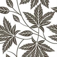Vintage botanical seamless tile pattern with retro flower illustrations and antique color palette for nostalgic interiors concept as Retro flower illustrations with antique colors Dynamic vector
