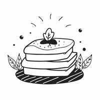 Vegan pancake stack concept as High resolution image of a vegan pancake stack with a glossy backdrop emphasizing a delicious and indulgent plant based breakfast in Photo Stock Con Dynamic vector