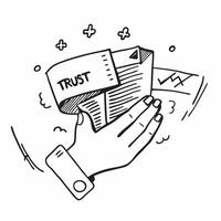 Trust point illustration with copy space for business reports concept as A visually appealing trust point illustration with copy space designed to enhance business reports and pres Dynamic vector