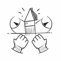 Teamwork icon with copy space on white background concept as A illustration of a teamwork icon with ample copy space on a white background perfect for collaboration and team Dynamic vector