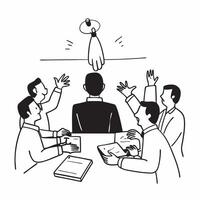Team managing a minor crisis during a holiday office lunch concept as High resolution image of a team managing a minor crisis during a holiday office lunch highlighting the balance Dynamic Set 2 vector