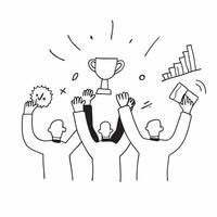 Team celebrating a successful quarterly performance concept as High resolution image of a team celebrating a successful quarterly performance capturing joy success and professional Dynamic vector