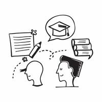 Teachers profile with a classroom concept as A teachers profile blended with a classroom symbolizing the farewells and the impact of education Perfect for educational and reflecti Dynamic vector