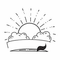 Sunrise illustration with copy space for advertising concept as A creative sunrise illustration featuring ample copy space perfect for advertisements and marketing campaigns focuse Dynamic vector