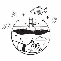 Sustainable fish farm concept as High resolution image of a sustainable fish farm with a glossy backdrop highlighting the modern and eco friendly practices in aquaculture in Photo Dynamic vector