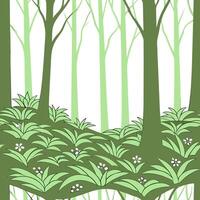 Sun dappled forest floor seamless tile pattern with sunlight peeking through trees symbolizing spring renewal concept as Sunlight dappled through forest trees creates a seamless sp Dynamic vector