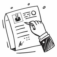 Suit and application form icon with copy space for candidate ads concept as A modern suit and application form icon design with generous copy space perfect for enhancing candidate Dynamic vector