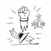 Successful symbol with copy space for project planning concept as An artistic rendering of a successful symbol with spacious copy space suitable for project planning goal setting a Dynamic vector