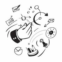 Successful illustration with copy space for business reports concept as A visually appealing successful illustration with copy space designed to enhance business reports and presen Dynamic Set 5 vector