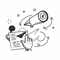 Successful icon with copy space for email newsletters concept as A modern successful icon design with ample copy space perfect for email newsletters and digital communications high Dynamic vector