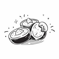 Stuffed portobello mushrooms concept as High resolution image of stuffed portobello mushrooms with a glossy backdrop highlighting a hearty and flavorful plant based meal in Photo Dynamic vector