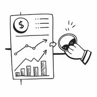 Stock chart and piggy bank icon with copy space for social media posts concept as An illustrative stock chart and piggy bank icon with copy space tailored for social media posts an Dynamic vector