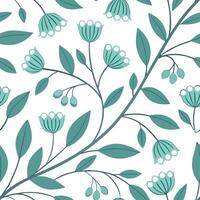 Spring pastel seamless tile pattern with soft blues and greens for a peaceful and natural ambiance concept as Soft blues and greens arranged in seamless patterns for a peaceful nat Dynamic vector