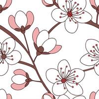 Spring floral seamless tile pattern with soft pastel tones for fresh home decor concept as Delicate spring flowers arranged in seamless tile pattern with light pastel hues perfect Dynamic vector