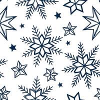 Sparkling snowflake and star seamless tile pattern with glittery accents and icy textures concept as Sparkling snowflakes and stars with glittery accents create an icy seamless til Dynamic vector