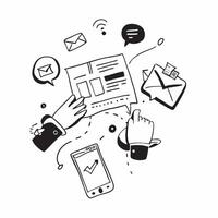 Social media illustration with copy space for business reports concept as A visually appealing social media illustration with copy space designed to enhance business reports and pr Dynamic vector