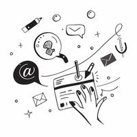 Social media illustration with space for text and graphics concept as An illustrative social media design featuring ample space for both text and graphics perfect for illustrating Dynamic vector