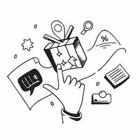 Shopping illustration with copy space for business reports concept as A visually appealing shopping illustration with copy space designed to enhance business reports and presentati Dynamic Set 5 vector
