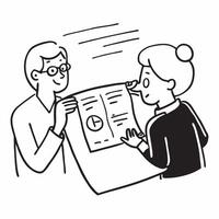 Senior couple reviewing retirement investments concept as High resolution image of a senior couple reviewing their retirement investments with a glossy backdrop highlighting the im Dynamic Set 2 vector