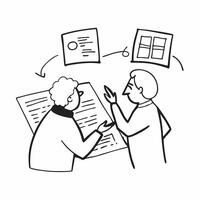 Senior couple discussing retirement lifestyle concept as High resolution image of a senior couple discussing their desired retirement lifestyle with a glossy backdrop showcasing th Dynamic Set 2 vector