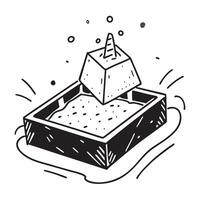 Sandbox symbol with copy space for promotional materials concept as A versatile sandbox symbol with ample copy space suitable for promotional materials like brochures flyers and po Dynamic vector
