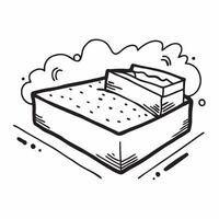 Sandbox icon with space for text and images concept as A simple sandbox icon design featuring ample space for both text and images perfect for illustrating sandbox processes and bu Dynamic vector