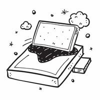 Sandbox illustration with blank area for customizable text concept as A creative depiction of a sandbox illustration featuring a blank area for customizable text ideal for presenti Dynamic vector