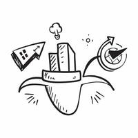 Safety symbol with copy space for strategic planning concept as A strategic planning oriented safety symbol with ample copy space ideal for visualizing long term goals objectives a Dynamic vector