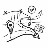 Roadmap icon with copy space for infographics concept as An infographic ready roadmap icon with copy space designed to convey complex information and strategic insights in a visual Dynamic vector
