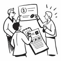 Retirees budgeting for healthcare expenses concept as High resolution image of retirees budgeting for healthcare expenses with a glossy backdrop highlighting the importance of plan Dynamic Set 2 vector