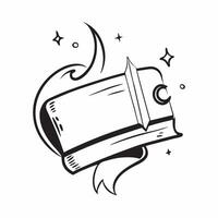 Quran and crescent icon with copy space for social media posts concept as An illustrative Quran and crescent icon with copy space tailored for social media posts and digital market Dynamic vector