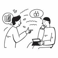 Psychologist conducting a therapy session with a patient concept as A psychologist conducts a therapy session with a patient emphasizing mental health and support Perfect for ment Dynamic vector