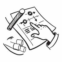 Project management symbol with copy space for project planning concept as An artistic rendering of a project management symbol with spacious copy space suitable for project plannin Dynamic Set 2 vector