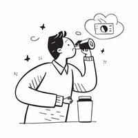 Professional taking a break with coffee in hand concept as High resolution image of a professional taking a break with a coffee in hand capturing the essence of relaxation and rech Dynamic vector