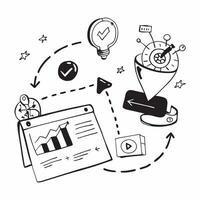Production illustration with copy space for business reports concept as A visually appealing production illustration with copy space designed to enhance business reports and presen Dynamic Set 5 vector