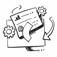 Process improvement icon with blank space for custom branding concept as A customizable process improvement icon with blank space for adding custom branding elements making it suit Dynamic vector