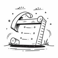 Playground symbol with copy space for strategic planning concept as A strategic planning oriented playground symbol with ample copy space ideal for visualizing long term goals obje Dynamic vector