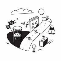 Playground illustration with copy space for business reports concept as A visually appealing playground illustration with copy space designed to enhance business reports and presen Dynamic Set 5 vector