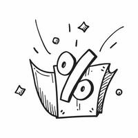 Percentage symbol with copy space for strategic planning concept as A strategic planning oriented percentage symbol with ample copy space ideal for visualizing long term goals obje Dynamic vector