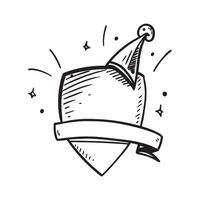 Party hat icon with copy space on a white background concept as A image of a party hat icon with generous copy space on a white background ideal for celebration and retireme Dynamic vector