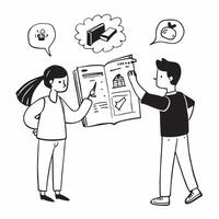 Parents discussing school activities concept as High resolution image of parents discussing school activities with a glossy backdrop highlighting their involvement and planning for Dynamic vector