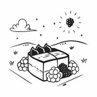 Organic berry farm concept as High resolution image of an organic berry farm with a glossy backdrop showcasing the vibrant and healthy berries grown sustainably in Photo Stock Con Dynamic vector