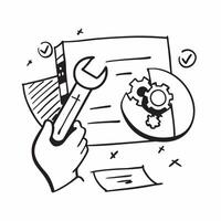 On maintenance icon with blank space for custom branding concept as A customizable on maintenance icon with blank space for adding custom branding elements making it suitable for a Dynamic vector