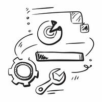 On maintenance icon with copy space for infographics concept as An infographic ready on maintenance icon with copy space designed to convey complex information and technical insigh Dynamic vector