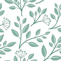 New leaf growth seamless tile pattern with soft pastel greens symbolizing the fresh start of spring concept as Soft pastel green new leaf growth creates a seamless tile pattern rep Dynamic vector